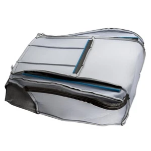 Cubierta de asiento de cuero inferior izquierda delantera automática gris para Toyota 4Runner 96-02 - Imagen 1 de 12