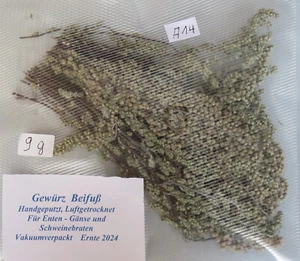 Beifuß Gewürz Sträußchen ; Handgeputzt, Luftgetrocknet und Vakuumverpackt - Bild 1 von 1