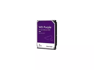 WD Purple WD33PURZ 3 TB Hard Drive 3.5" Internal SATA SATA/600 5400rpm - Picture 1 of 7