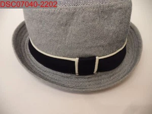 NWOT - Stain, The Children's Place Unisex Kids Grey Fedora Hat, Size 4-6 - Picture 1 of 6