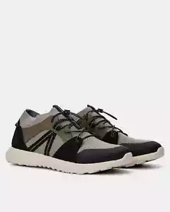 Hybrid Green Label Herren Lynx Sneaker HGL3062 - OLIV - Größe 10 - Bild 1 von 8