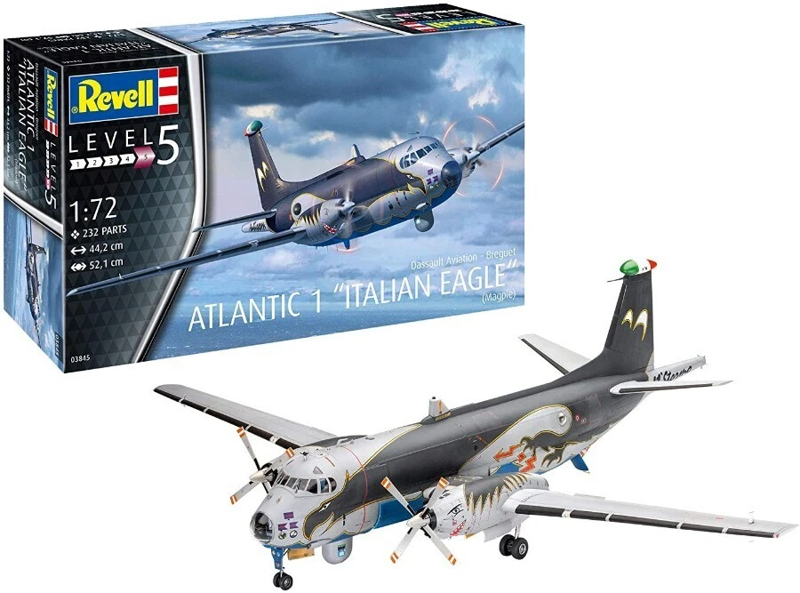 BREQUET ATLANTIC 1 ITALIAN EAGLE KIT 1:72 - Immagine 1 di 1