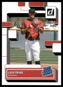 Carta Baseball Luis Frias 2022 Donruss #63 Arizona Diamondbacks RC - Foto 1 di 2