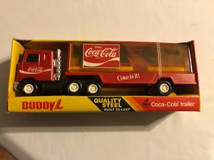 1983 Buddy L Mack Truck Coca-Cola Trailer 10 inch MIP! - Picture 1 of 3