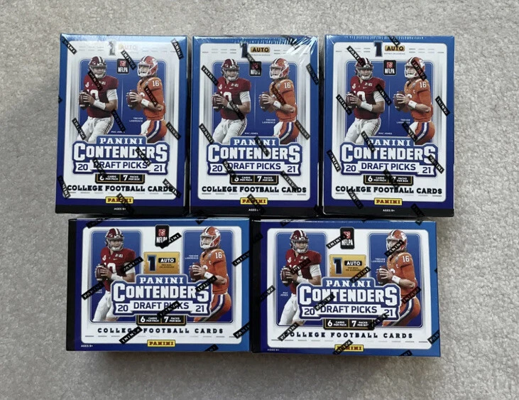2021 Panini Chronicles NFL Draft Picks Football Blaster Boxes