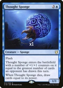 MTG Commander 2019 C19 Thought Sponge MINT - Picture 1 of 1