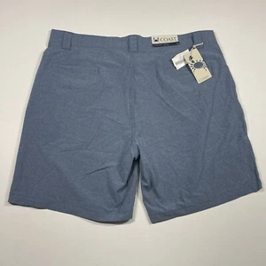 Coast Shorts Men’s 40 Blue Hybrid Performance Chino Outdoor MEASURES 42 NEW - Picture 1 of 9