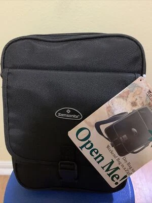 SAMSONITE Royal Traveler Travel Duffel Bag NEW 2 in 1 Day Bag/Weekend Bag Black  - Image 1 of 4