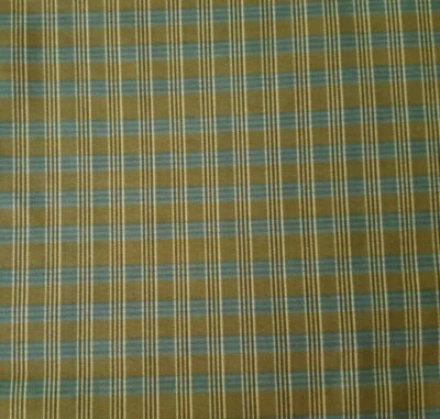 28" Historical Memories Red Rooster Colonial Blue Ivory Brown Plaid - Image 1 of 2