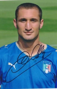 Giorgio Chiellini original signiertes Foto 10 x 15 cm ULTRA SELTEN - Picture 1 of 1