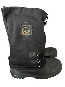 Botas de invierno SOREL Kaufman para hombre SNOWBEAR forros de lana aislados talla 10 EE. UU. - Imagen 1 de 7