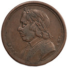 1658 OLIVER OLIVAR CROMWELL TOKEN SENTIMENTAL MAGAZINE by J. KIRK