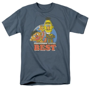 SESAME STREET BERT & ERNIE FRIENDSHIP Licensed Men's Graphic Tee Shirt SM-3XL - Picture 1 of 2