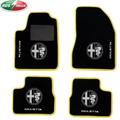 Tappetini Auto Alfa Romeo GIULIETTA dal 2016 - Compatibili e Personalizzabili - Immagine 1 di 4