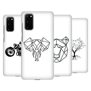 OFFICIAL HAROULITA BLACK AND WHITE 3 HARD BACK CASE FOR SAMSUNG PHONES 1 - Picture 1 of 9