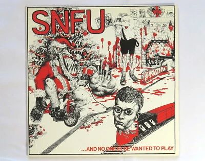 SNFU And No One Else Wanted To Play Original 1985 Vinyl LP Record USA BYO - Image 1 of 3