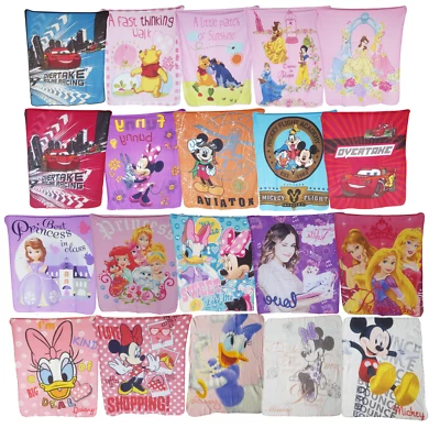 Plaid caldo Pile. DISNEY MINNIE MICKEY PAPERINA VIOLETTA PRINCESS CARS POOH NANI - Immagine 1 di 4