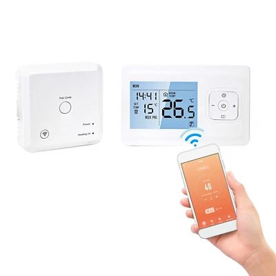 Funkthermostat WLAN Thermostat-Set kompatibel für Gaskessel+RF Empfänger DE - Bild 1 von 4