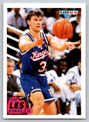1993-94 Fleer - Jim Les #373 - Image 1 of 2