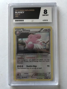 Pokémon TCG Blissey Dark Explorers #82 Holo Rare ACE GRading 8 NM-MT - Picture 1 of 2