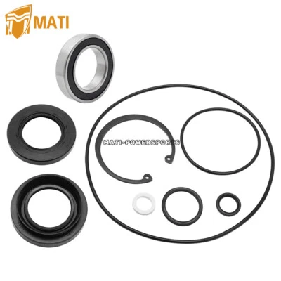 Rear Brake Drum Bearing Seals &O-Ring Kit For Honda Rancher 420 TRX420 2007-2013 - Image 1 of 4