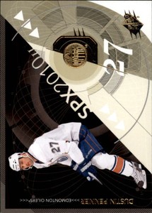 2010-11 SPx Oilers Hockey Card #41 Dustin Penner