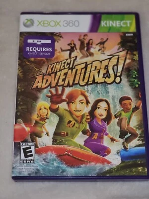 Kinect Adventures (Microsoft Xbox 360) CIB With Manual NiCe Game - Image 1 of 4