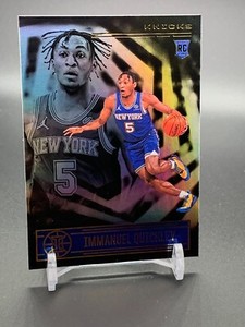 2020-21 Panini Illusions Rookie #154 IMMANUEL QUICKLEY New York Knicks RC