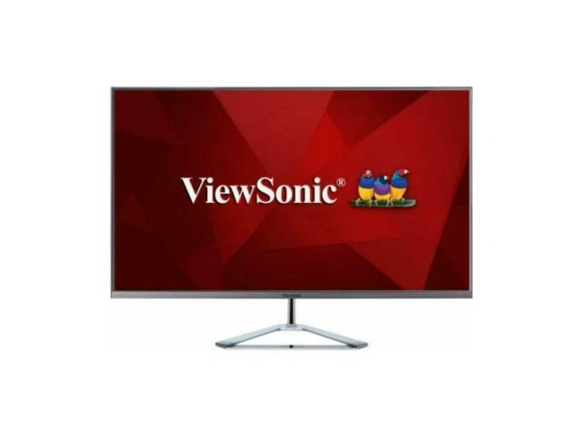 ViewSonic - VX3276-2K-MHD - 32" 16:9 Ultra Slim WQHD LED LCD Monitor - Silver - Image 1 of 1