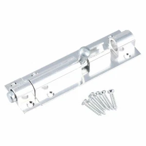 3" Aluminium Türriegel Sicherheitsschuppen Badezimmer Tür Schieber Dead Lock Riegel - Bild 1 von 3