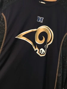 Camisa de los Rams de Los Ángeles para Hombres NFL Amarilla Equipo Ropa Talla XL, TX3 Genial - Imagen 1 de 8