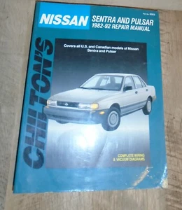 Manual de reparación Chilton Nissan Sentra/Pulsar 1982-1992 8263 - Imagen 1 de 18