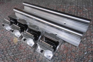 2XTBR20-1000mm 20MM EJE DE RIEL LINEAL TOTALMENTE COMPATIBLE + 4 TBR20UU Rounter Roaring - Imagen 1 de 3