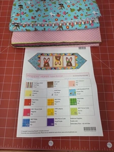 Connecting Threads Hoppin Hares Table Runner 16"X52" - Picture 1 of 6