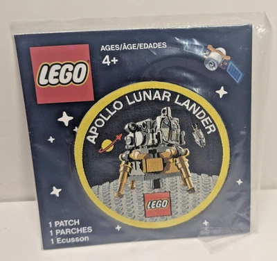 LEGO 5005907 Apollo Lunar Lander Space Patch - NASA SATURN V - New - Image 1 of 3