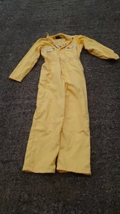 Dickies Ladies or Mens Yellow Colour Boilersuit Or Overalls Or Jumpsuit. - Picture 1 of 4