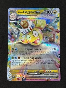 Alolan Exeggutor ex 133/191 Sv08: Surging Sparks Holo Pokemon - Picture 1 of 6