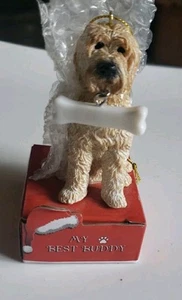 My Best Buddy Goldendoodle Hund Ornament Weihnachten Urlaub 3" Neu (D10) - Bild 1 von 9