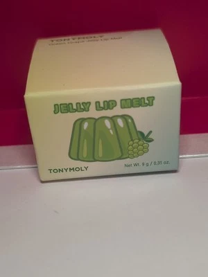 Tonymoly Jelly Lip Melt - Green Grape Glossy - Full Size .31oz/9g - New&Sealed - Image 1 of 2