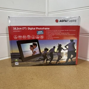 Agfa AF5079PS 7" Digital Picture Frame High Quality LCD SD, MMC,USB - Picture 1 of 6