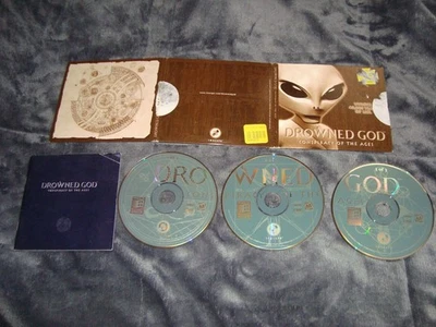 DROWNED GOD Conspiracy of the Ages 1996 INSCAPE PC CD-ROM  3-Disc Game w/ manual - Image 1 of 2