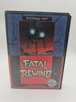 Fatal Rewind Sega Genesis 1991 Tested Working (The Killing Game Show) CIB W Reg - Image 1 of 4