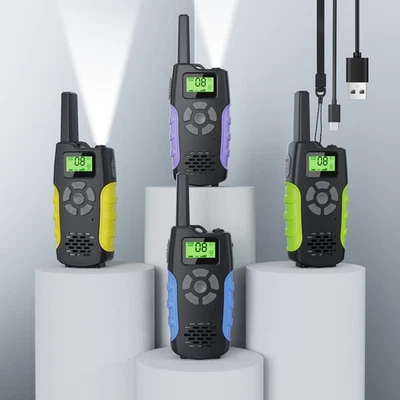 2/4x Walkie Talkie UHF Funkgeräte Handfunkgerät Sprechfunkgeräte Hand-Funkg SET - Bild 1 von 4