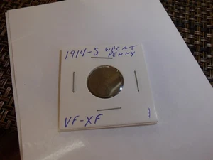 HIGHER GRADE KEY DATE 1914-S WHEAT PENNY - Picture 1 of 10