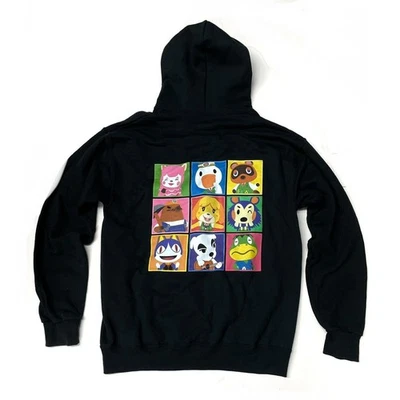 Animal Crossing Nintendo Sudadera con Capucha Talla Grande L Sudadera con Licencia Oficial Nueva con Etiquetas Foto 1 de 4