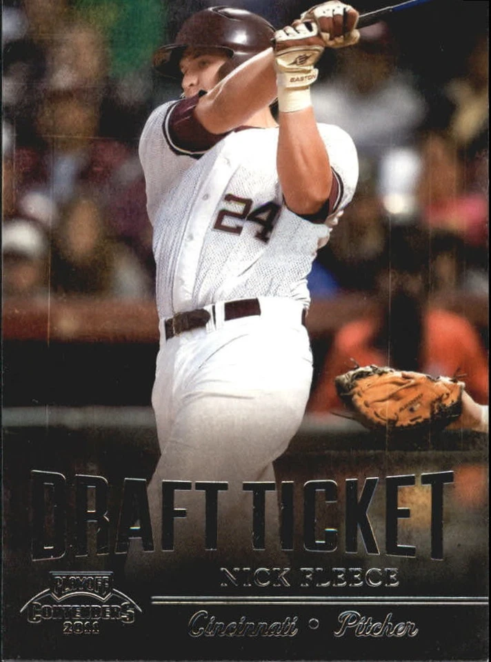 2011 Playoff Contenders Draft Ticket #DT19 Nick Fleece - BB - Image 1 of 2