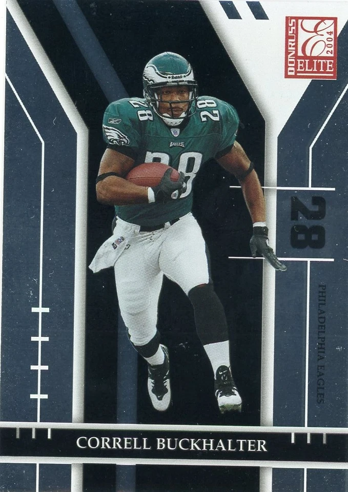 2004 Donruss Elite #74 Correll Buckhalter Philadelphia Eagles - Image 1 of 1