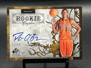 2006-07 SP Signature Edition Patrick O'Bryant #RG-PO Rookie GRAPHiti /50 Auto RC - Picture 1 of 2