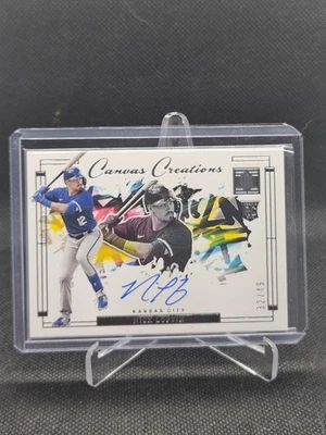 2024 panini impeccable baseball Canvas Creations Rookie Auto Nick Loftin 32/49 - Image 1 of 2