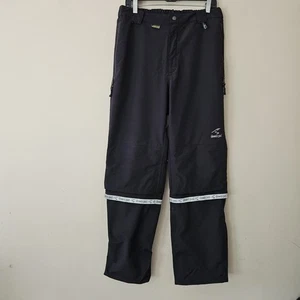Showers Pass Artex Men's Size XL Black Weatherproof Zip Off Bottom Rain Pant - Picture 1 of 7